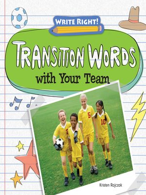 cover image of Transition Words with Your Team